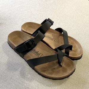 Betula Birkenstock black sandals 36 Like New
